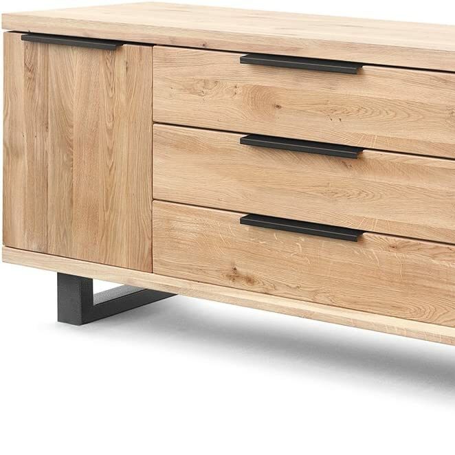madia legno massello moderna